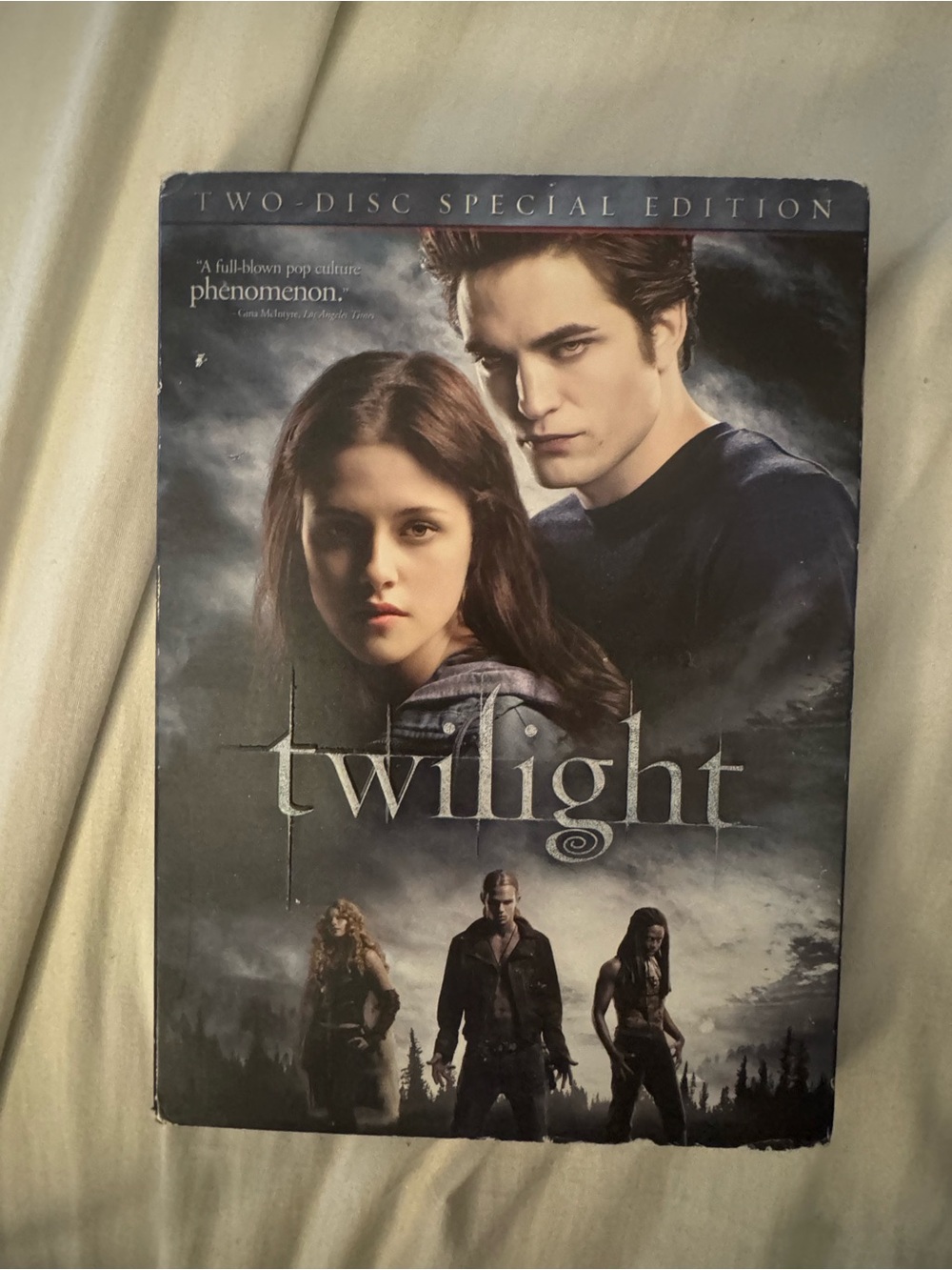 Set of all Twilight film dvd.
Original price around $20 each.